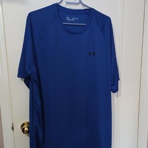 Under Armour Men's Short Sleeve Tee in Royal Blue